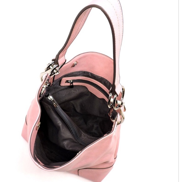 Best selling Lavender bucket bag, silver accents - Picture 3 of 4